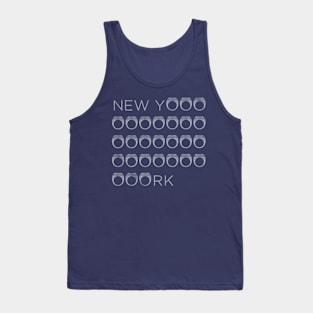 New York - 27 Rings Tank Top